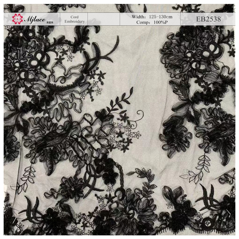 Cord Embroidery: Art and Elegance with EB2538 by Mjlace