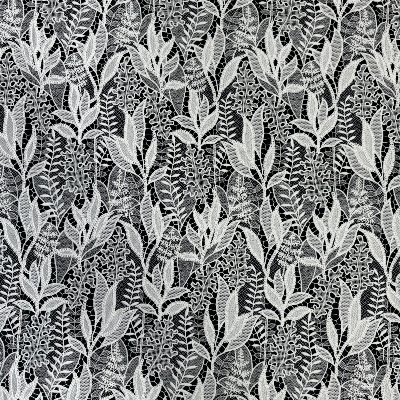 Island Bloom – Water-Soluble Embroidered Lace