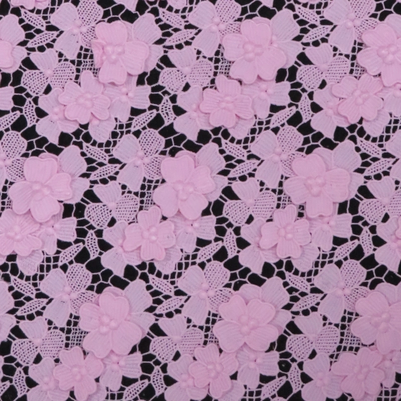 Island Bloom – Water-Soluble Embroidered Lace