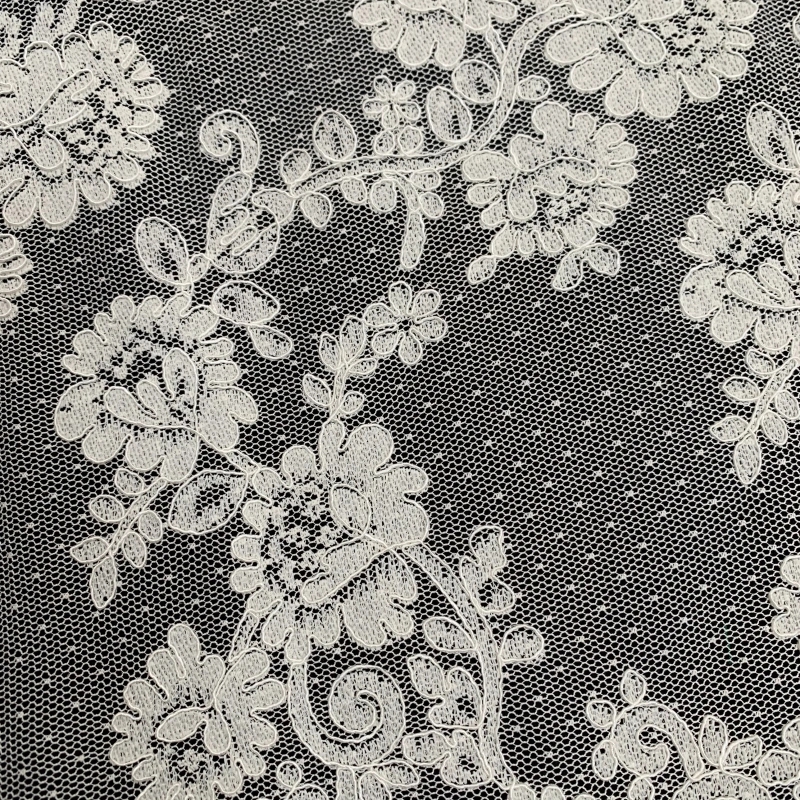 Product Name: Garden Breeze – Lightweight Embroidered Lace