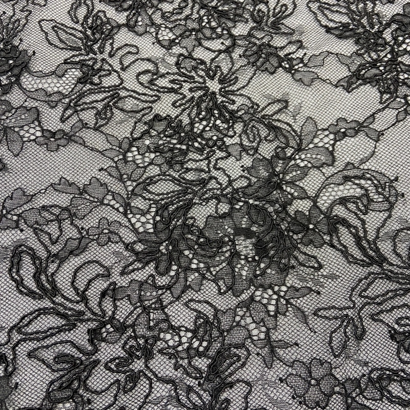 Corded Scroll Braided - Braided Rope Lace Fabric Corded Trim for Couture Fashion & Bridal