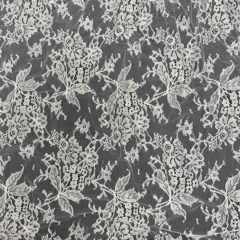 floral lace panel for couture gowns