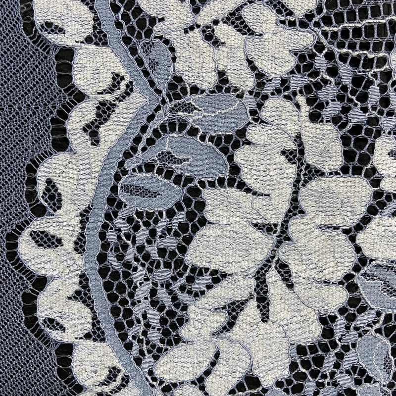 Lace with a delicate honeycomb background