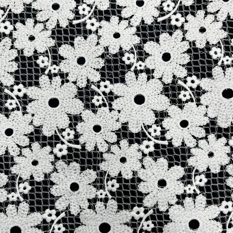 Tactile Garden: Textured Water-Soluble Lace