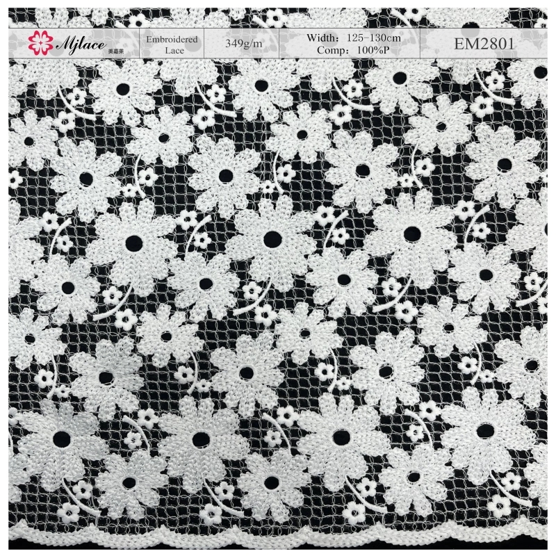 Tactile Garden: Textured Water-Soluble Lace