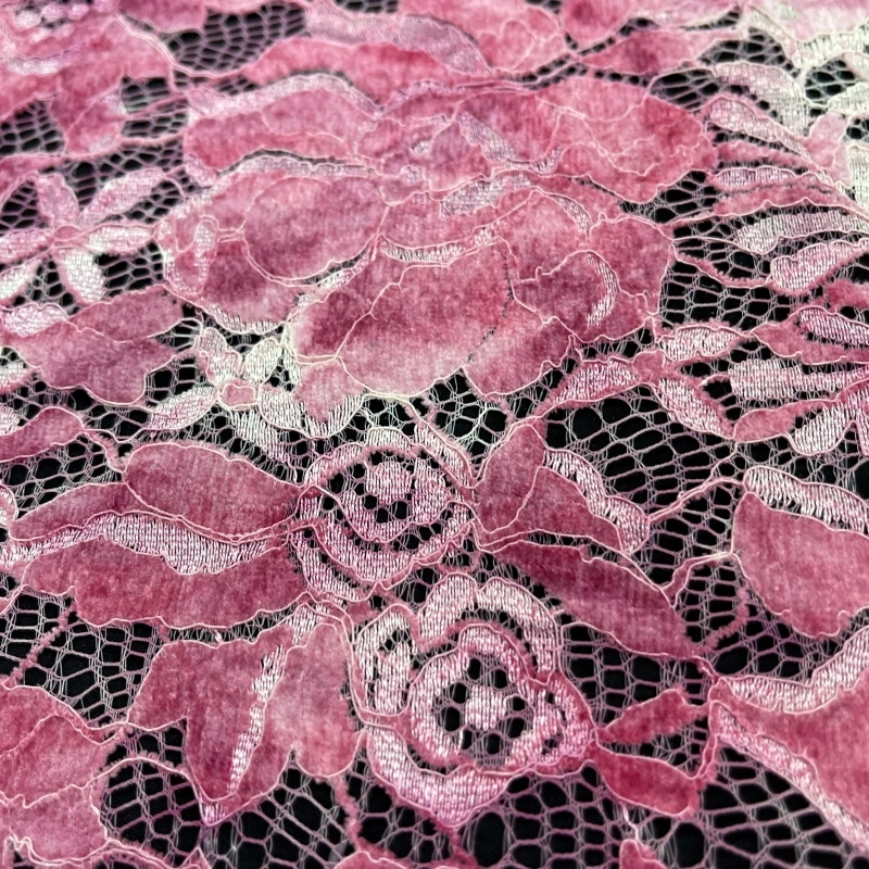 Shifting Hues: Tie-Dye Patterned Lace