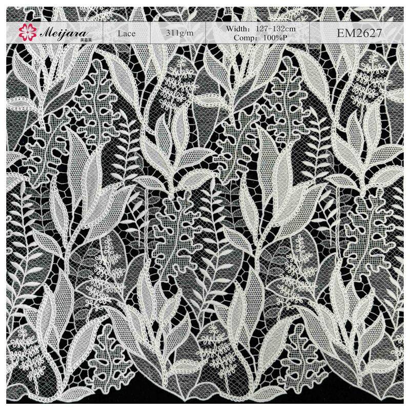 Island Bloom – Water-Soluble Embroidered Lace