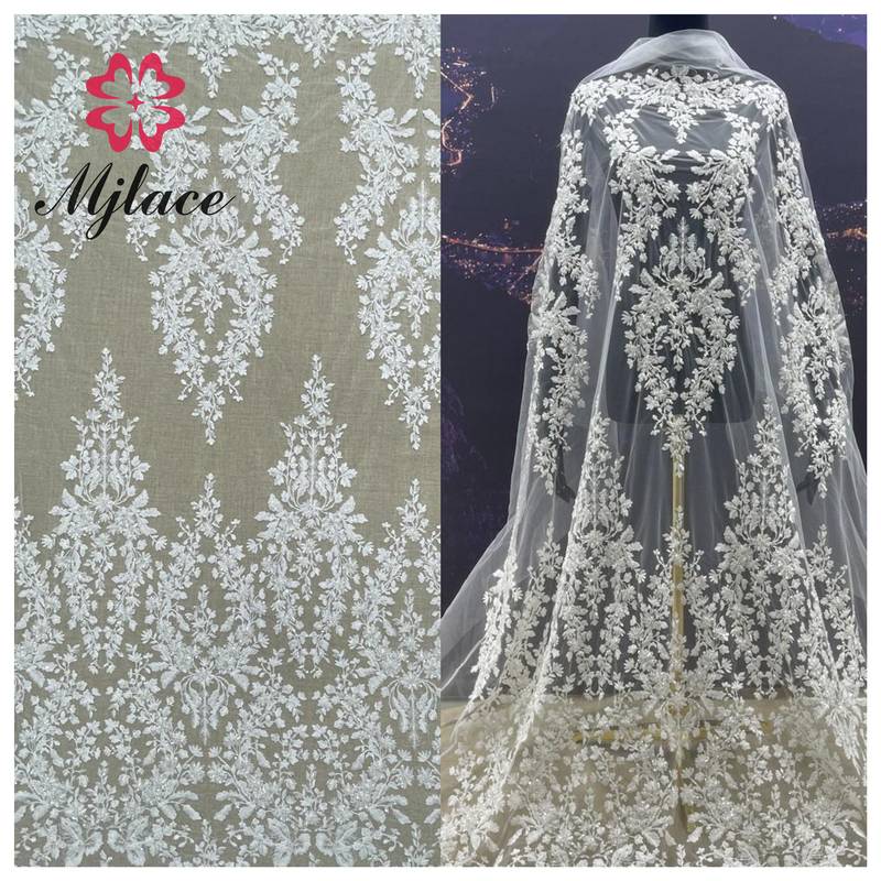 Eternal Blossom Beaded Bridal Lace