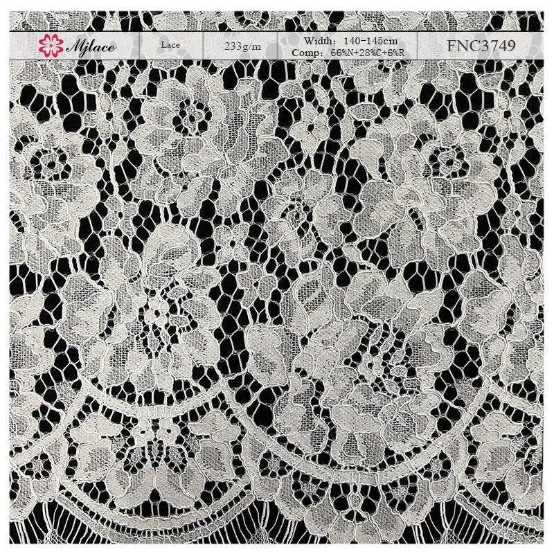 Vineyard Scroll Lace-Floral Scroll Lace Fabric 