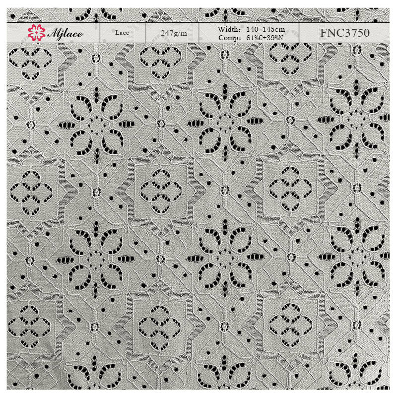 Pizzo di cotone Blossom Field