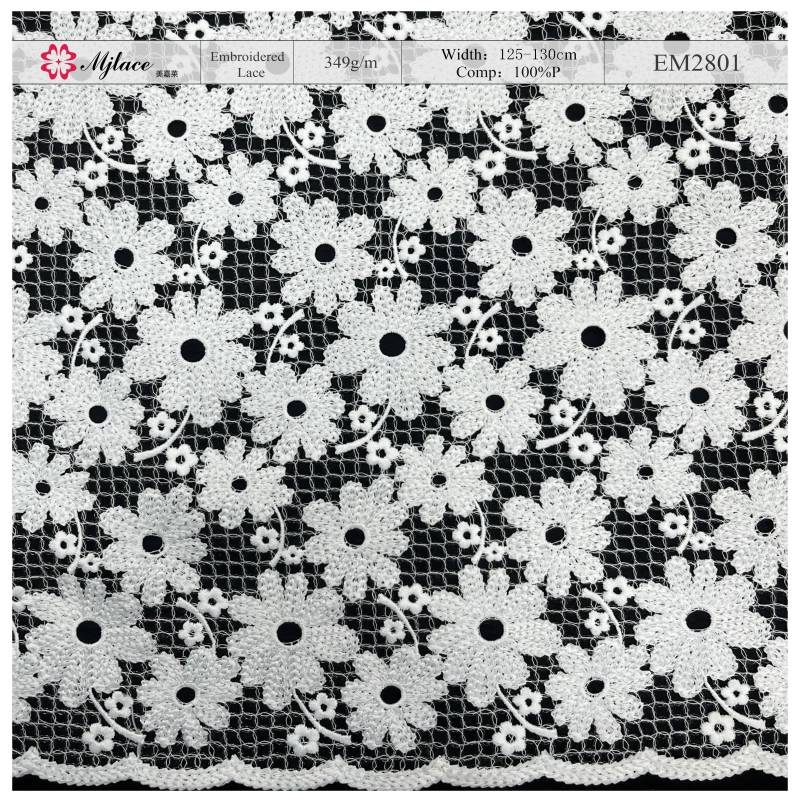 Tactile Garden: Textured Water-Soluble Lace