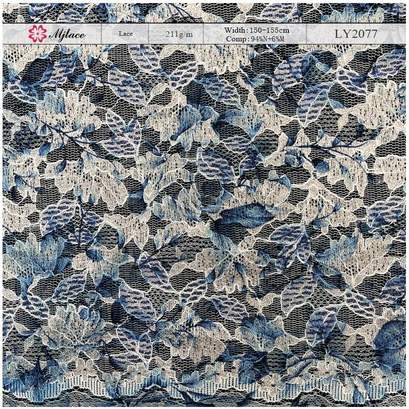 Bloom Print: Artfully Printed Lace
