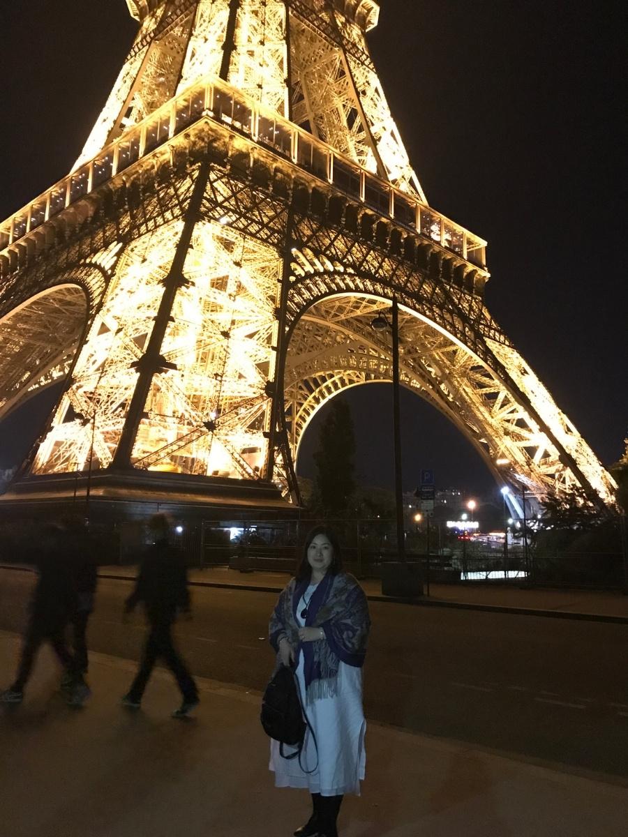 paris eiffel tower textile exhibition 2017