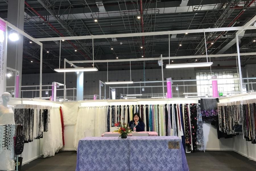 2017 shanghai spring textile exhibition booth