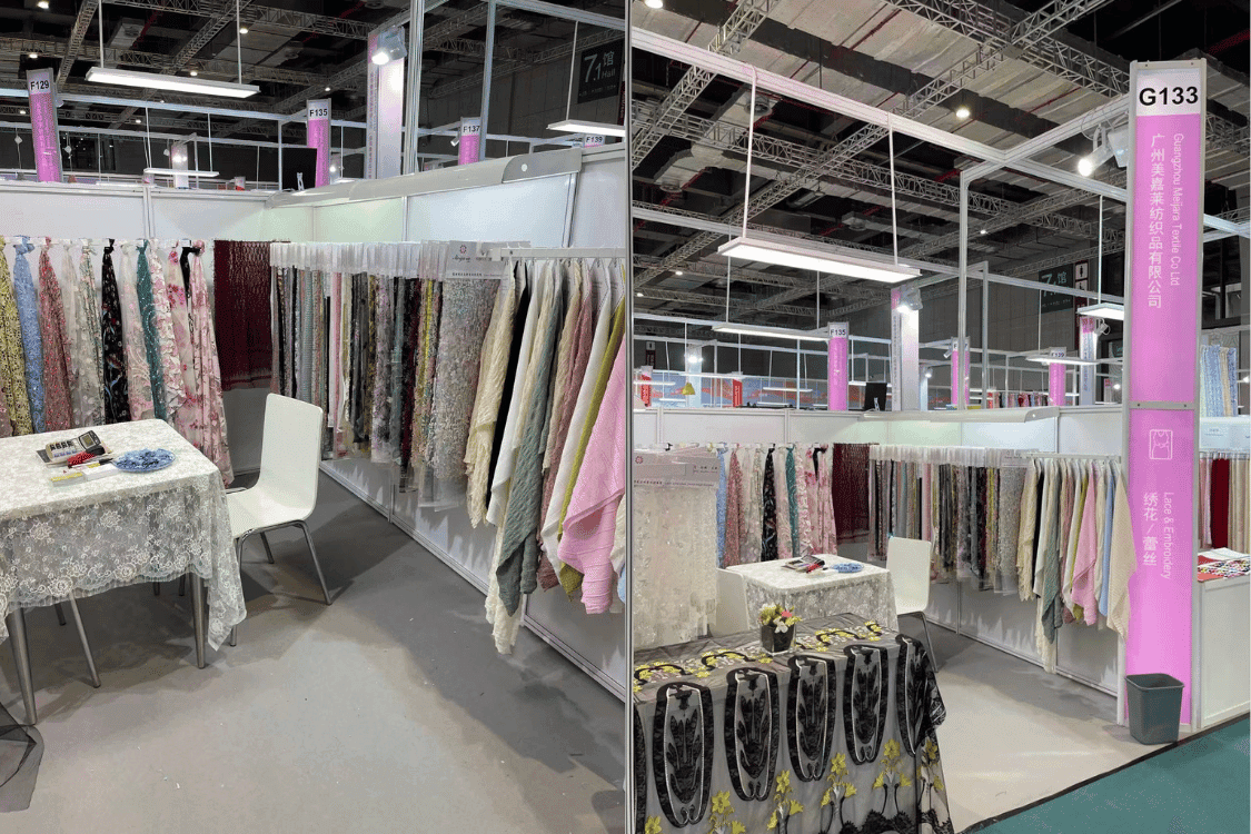 Shanghai textile fair 2021 lace fabrics