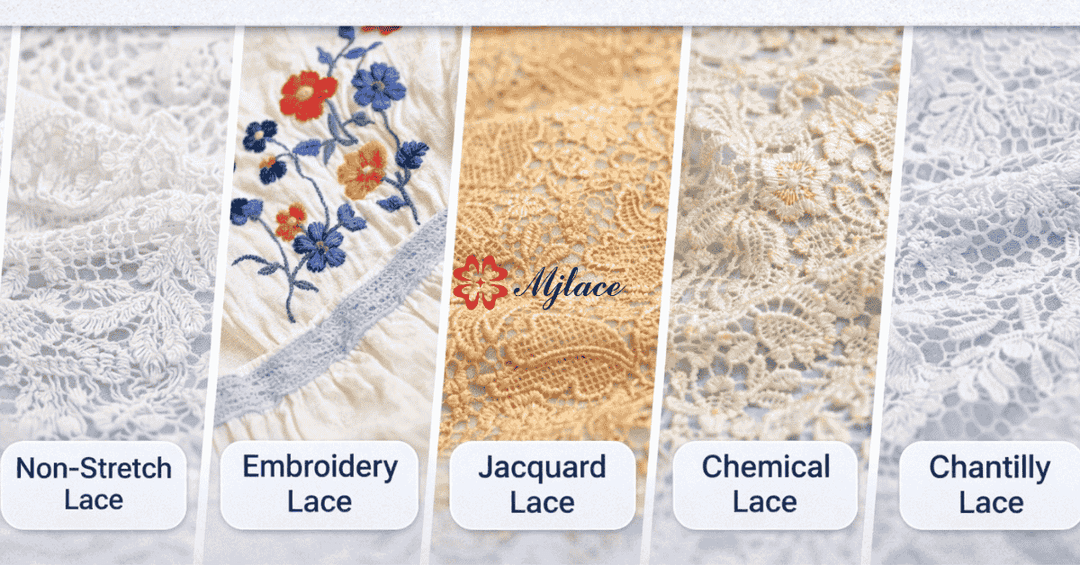 Complete Guide to Lace Types and Categories How Many Types of Lace Fabric Are There?