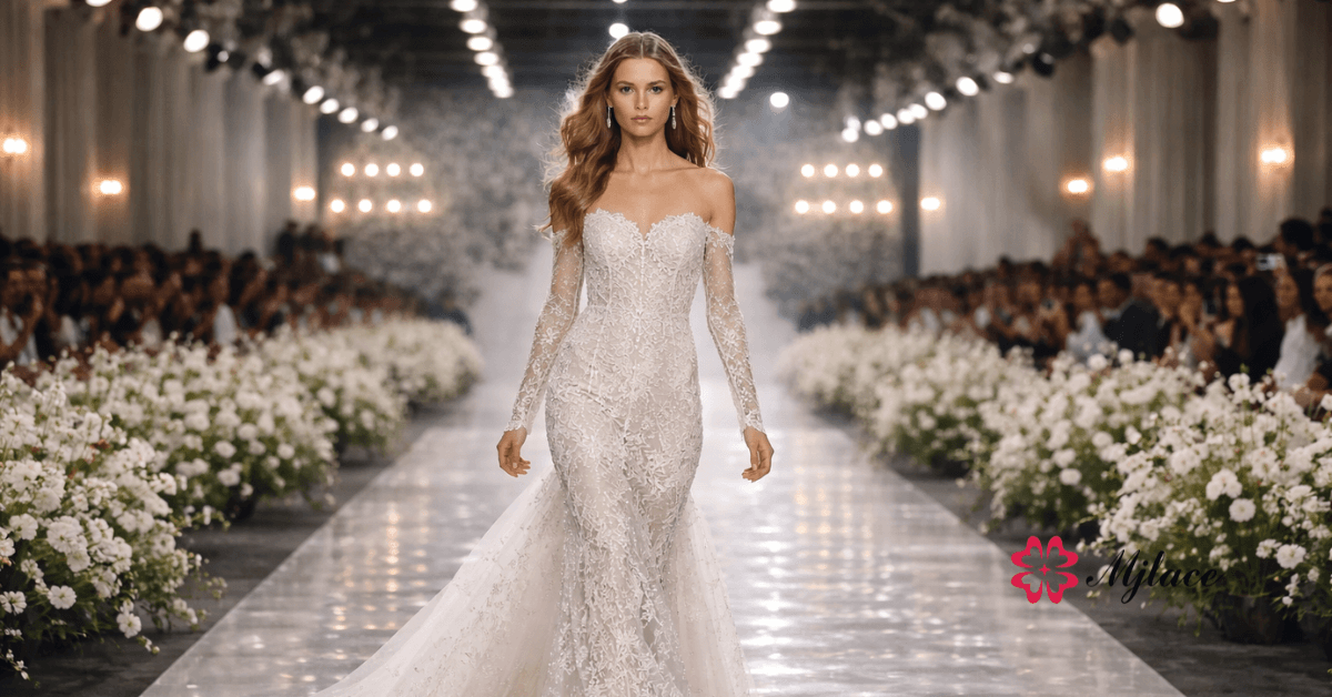 Garden Breeze Embroidered Lace: How Lightweight Floral Lace Elevates Modern Fashion & Bridal Design