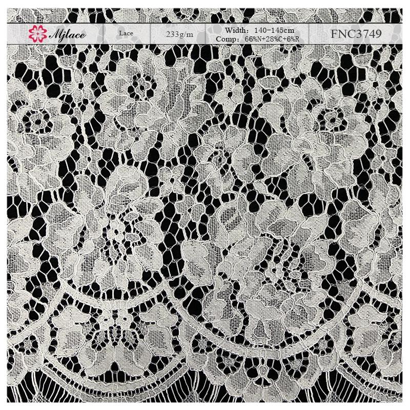 Vineyard Scroll Lace-Floral Scroll Lace Fabric 