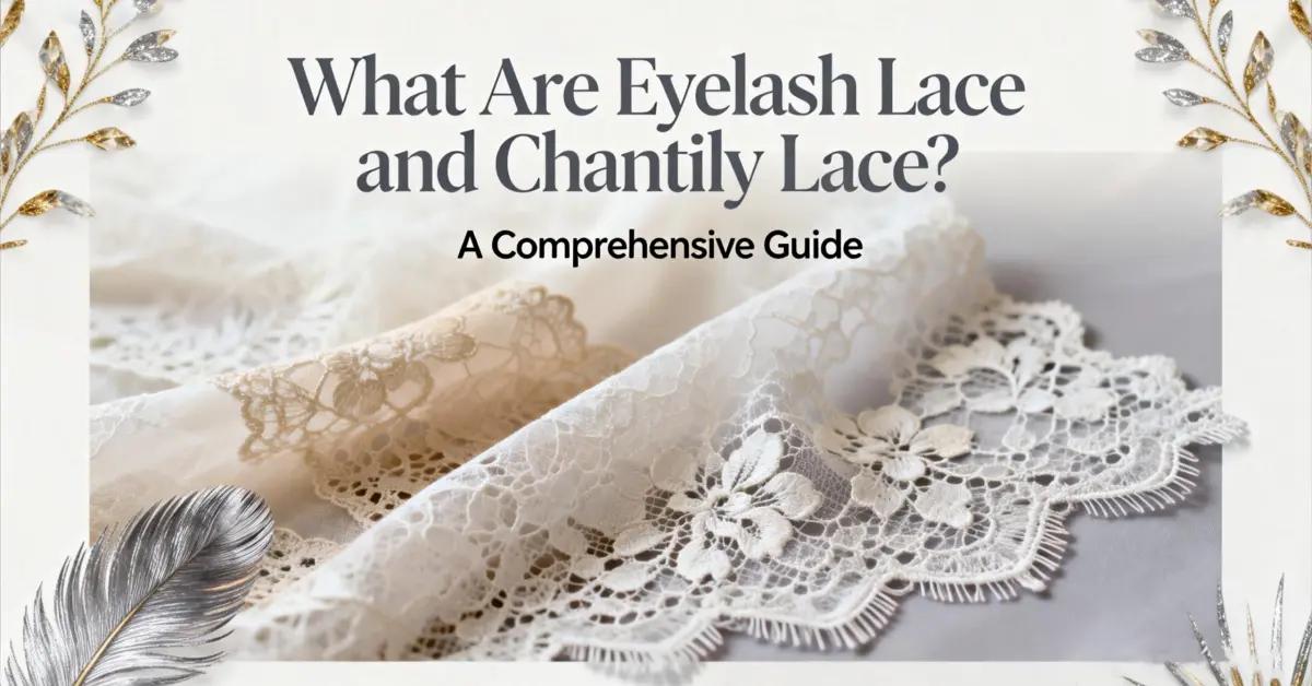 What Are Eyelash Lace and Chantilly Lace? A Comprehensive Guide
