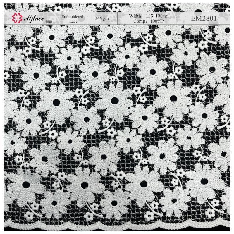 Tactile Garden: Textured Water-Soluble Lace