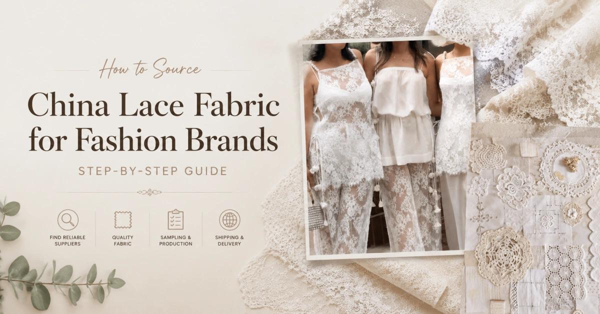 How to Source China Lace Fabric for Fashion Brands: Step-by-Step Guide