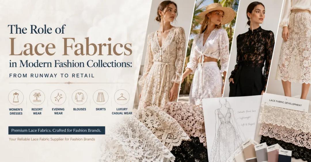 The Role of Lace Fabrics in Modern Fashion Collections: From Runway to Retail