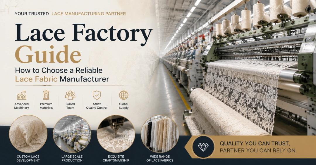 Lace Factory Guide: How to Choose a Reliable Lace Fabric Manufacturer
