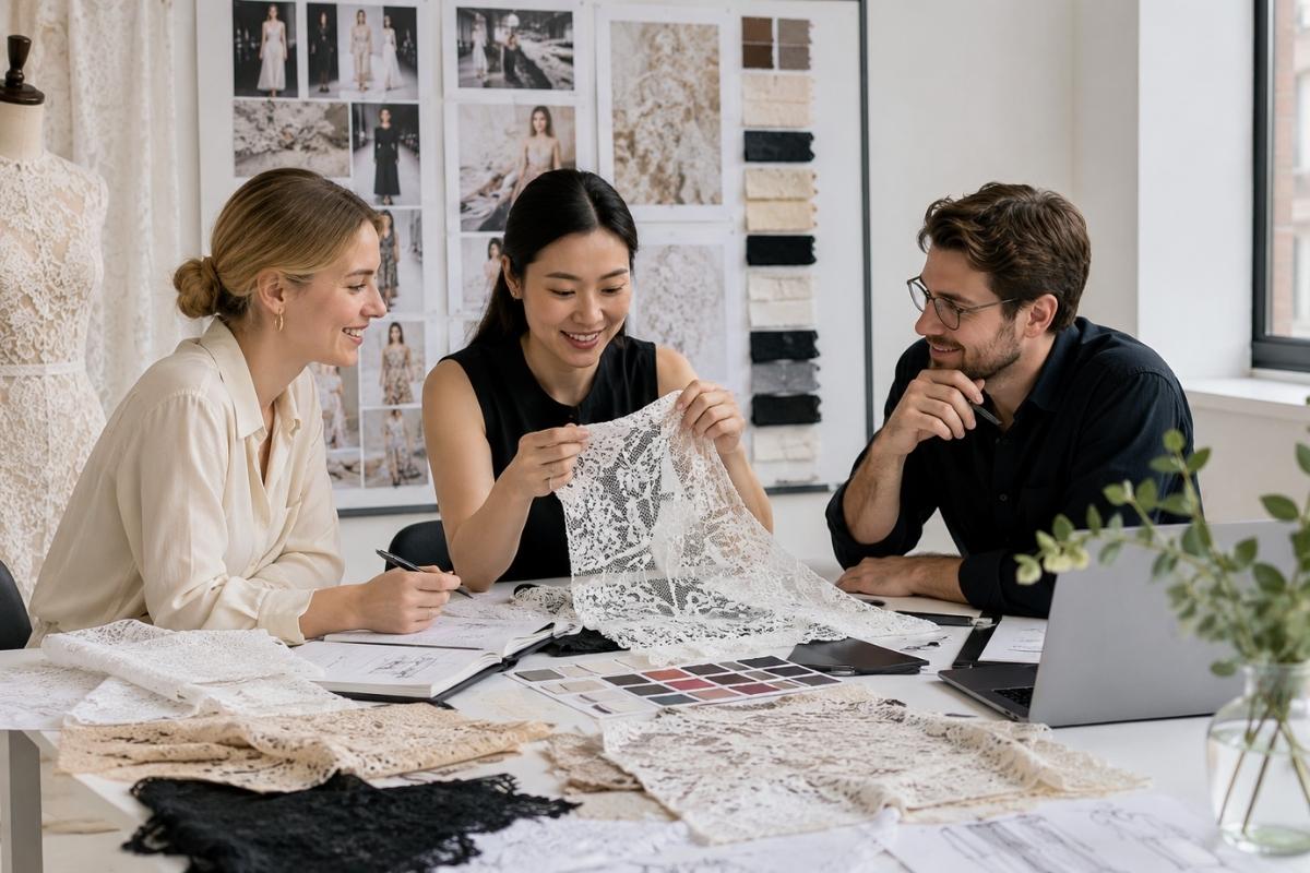 Lace Fabric Design Collaboration OEM Development