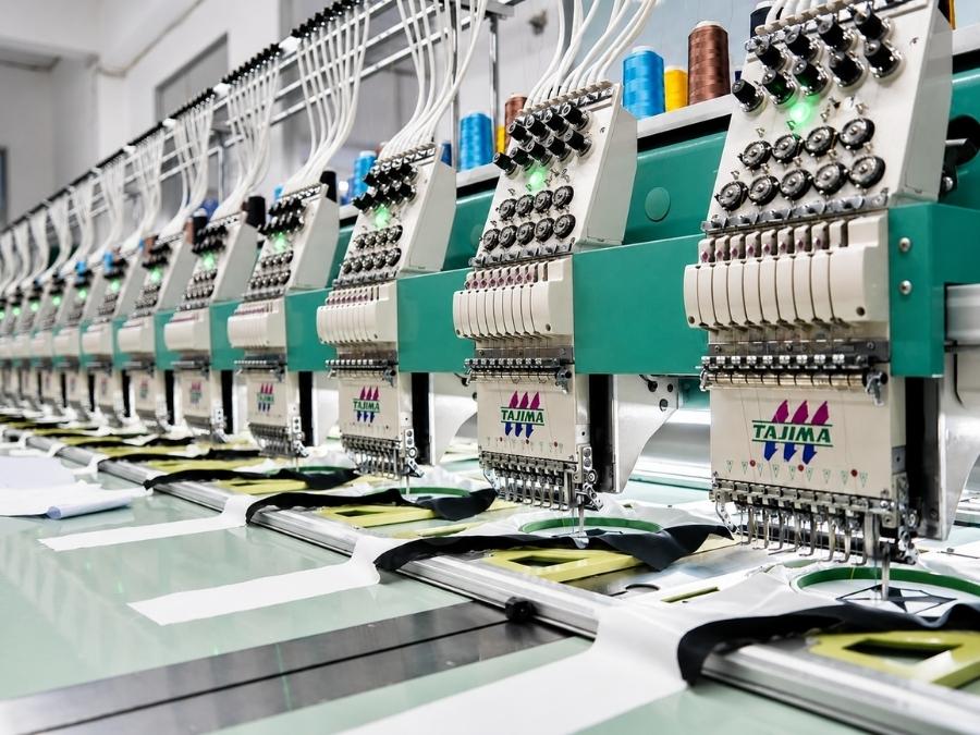 Lace Multi-Head Embroidery Machine Production Line