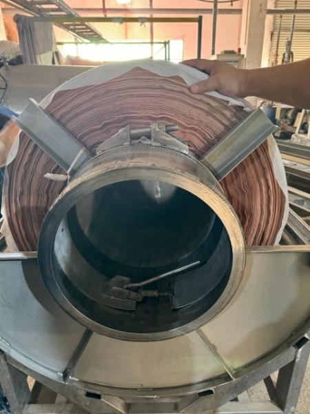 processo della macchina per tintura del filato a cono