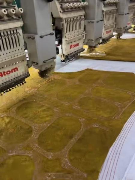 pizzo ricamato a pezzo tagliato ad alta difficoltà