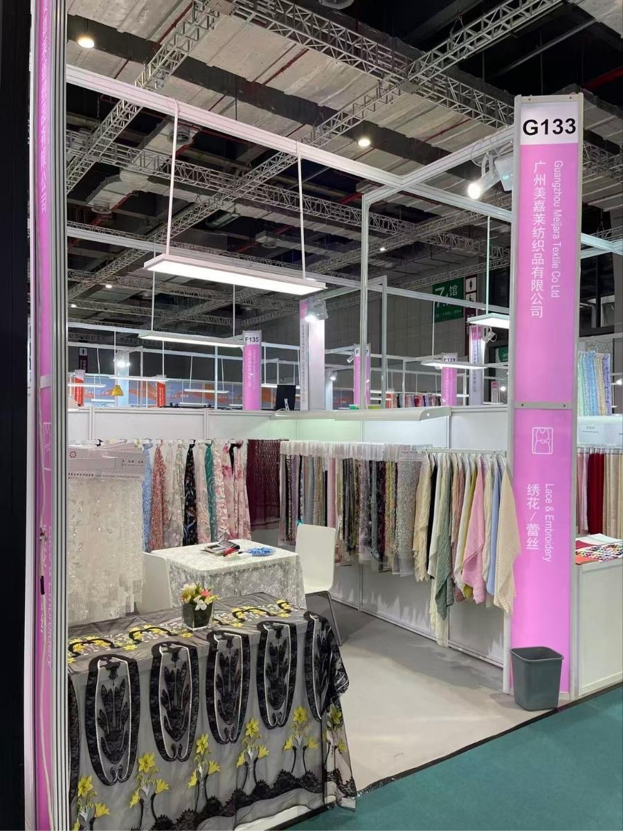 2021 shanghai spring lace booth overview