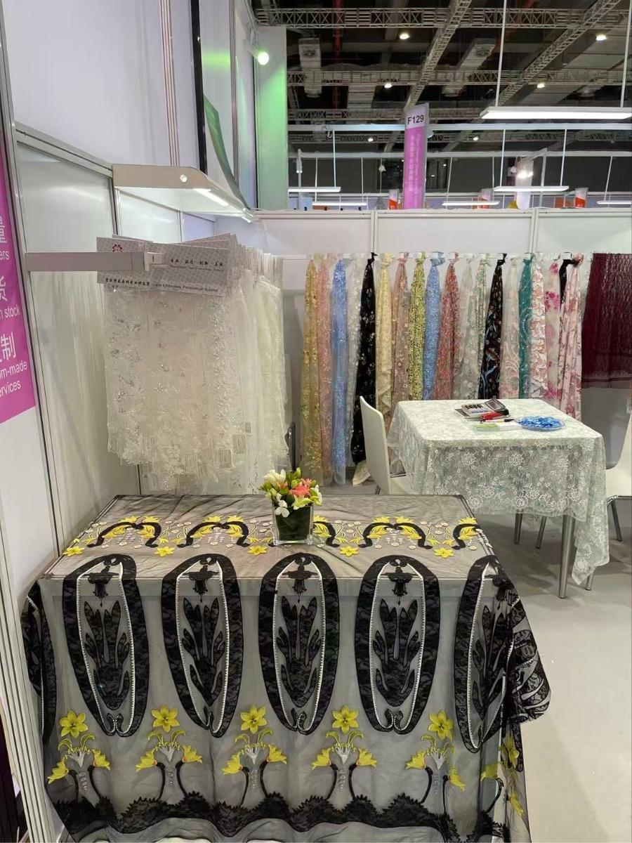 2021 shanghai spring lace display corner