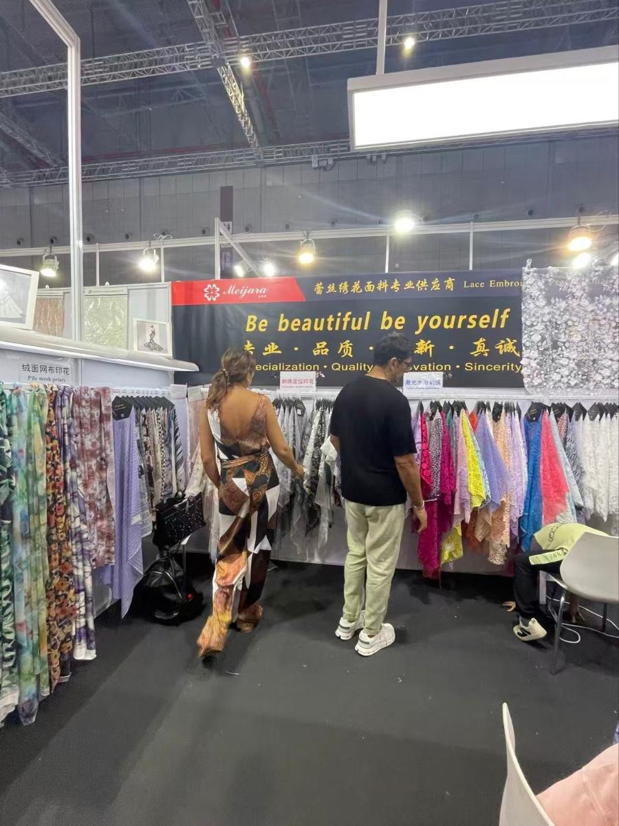 2023 shanghai autumn lace sample selection