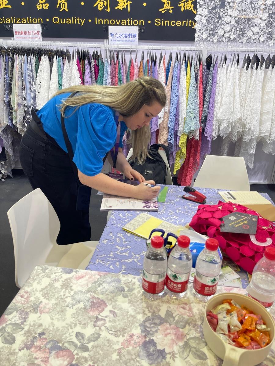 2023 shanghai autumn textile exhibition client record