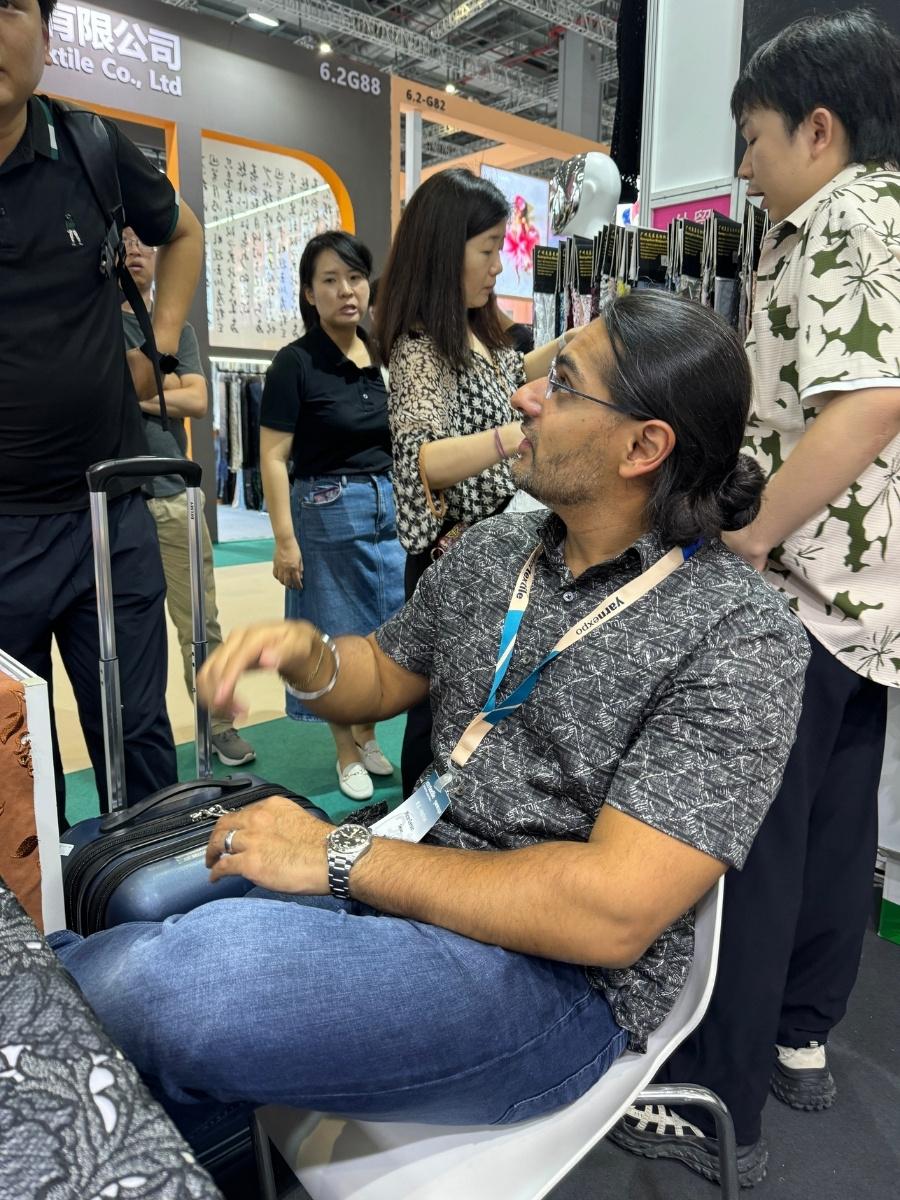 shanghai intertextile autumn 2024 client consultation