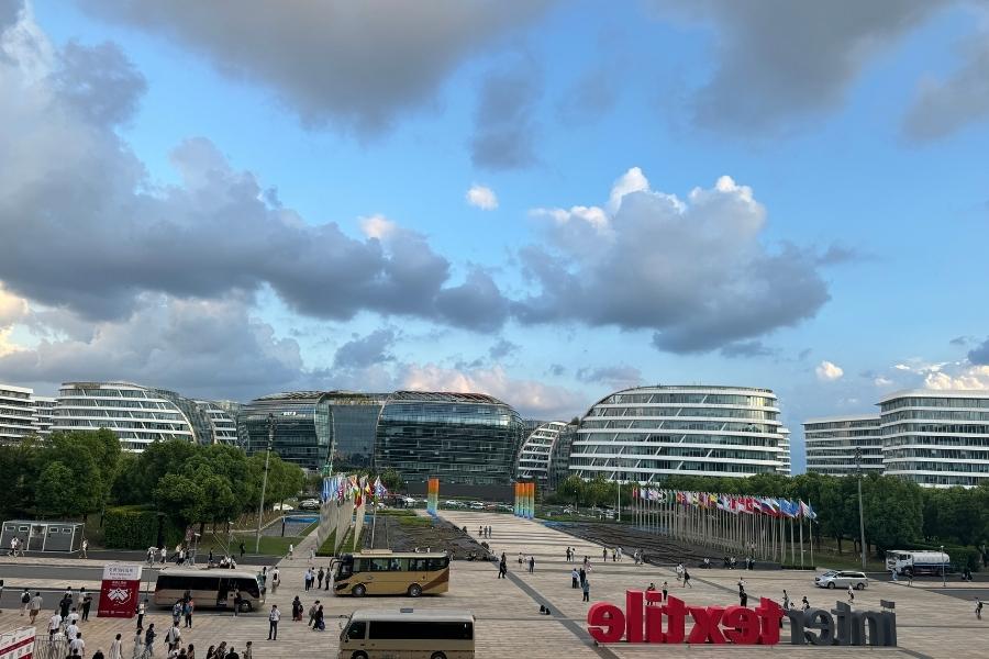 shanghai intertextile autumn 2024 exhibition exterior