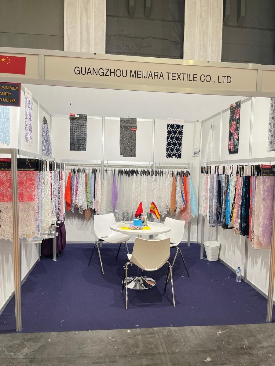 barcelona textile expo 2024 lace booth