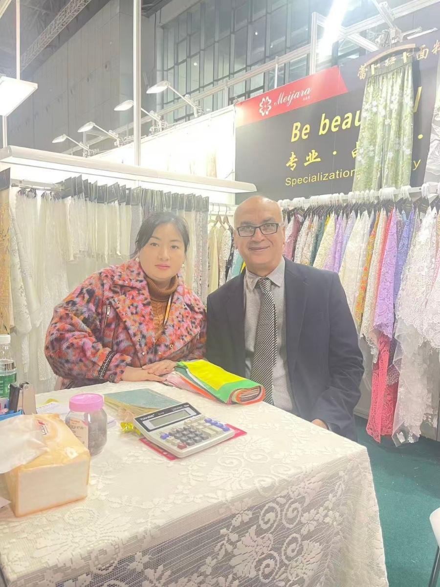 shanghai intertextile spring 2024 client group photo