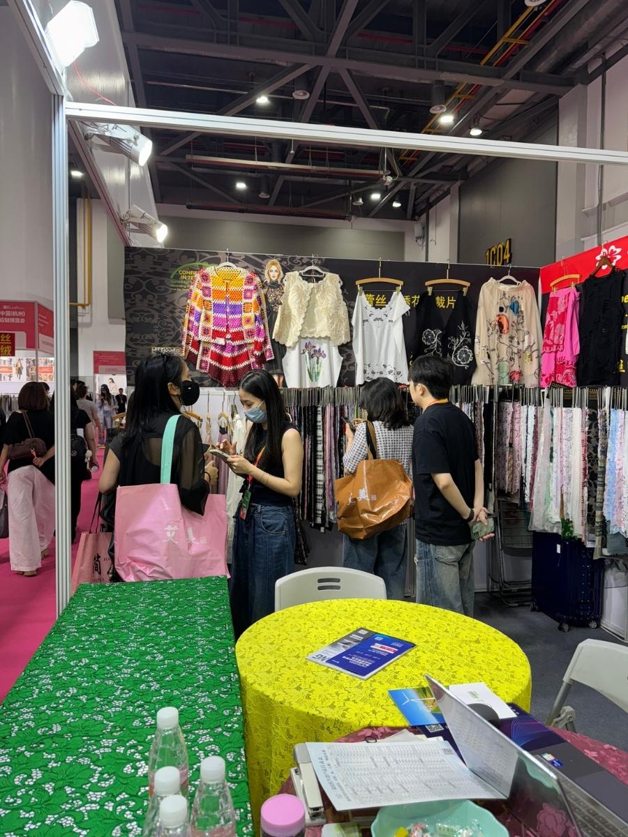hangzhou textile expo 2025 exhibition scene