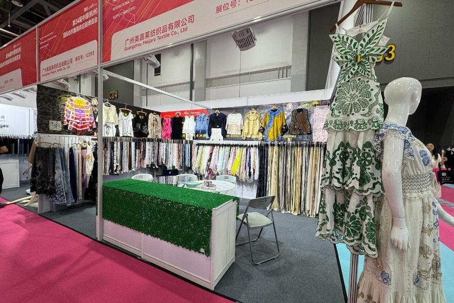 hangzhou textile expo 2025 lace booth front