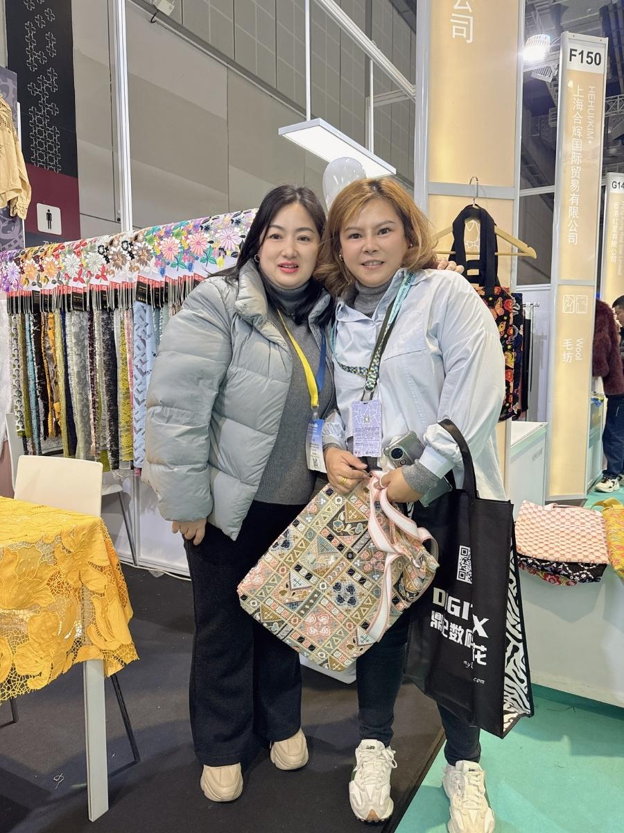 intertextile shanghai 2026 spring client photo