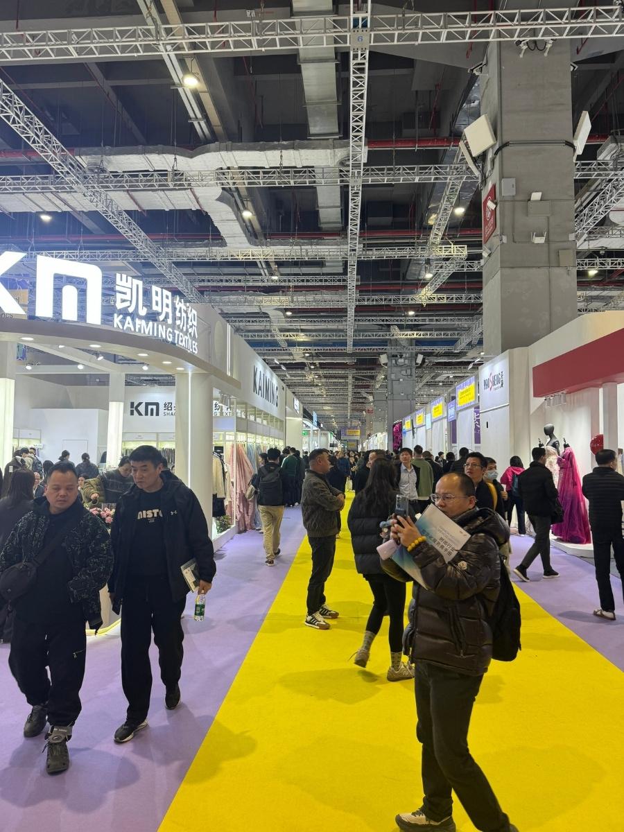intertextile shanghai 2026 spring exhibition hall view