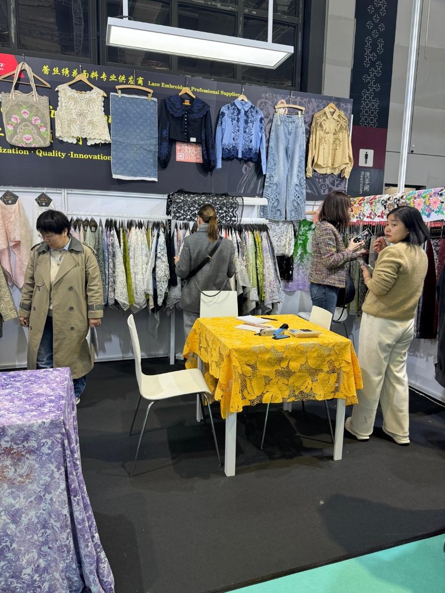 intertextile shanghai 2026 spring popular lace fabrics