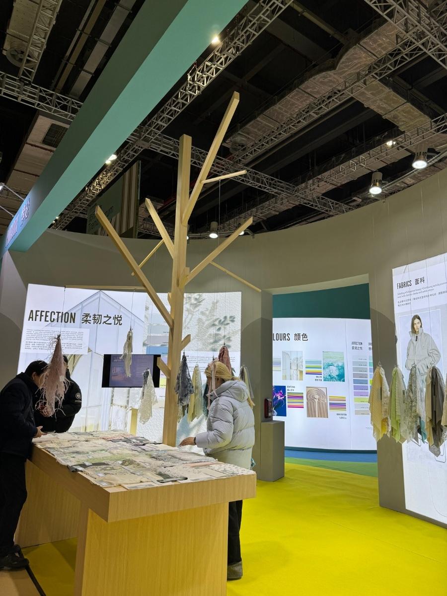 intertextile shanghai 2026 spring trend display