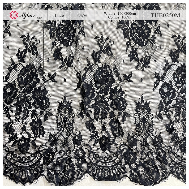 Ethereal Veil – Extra Wide Sheer Lace Fabric