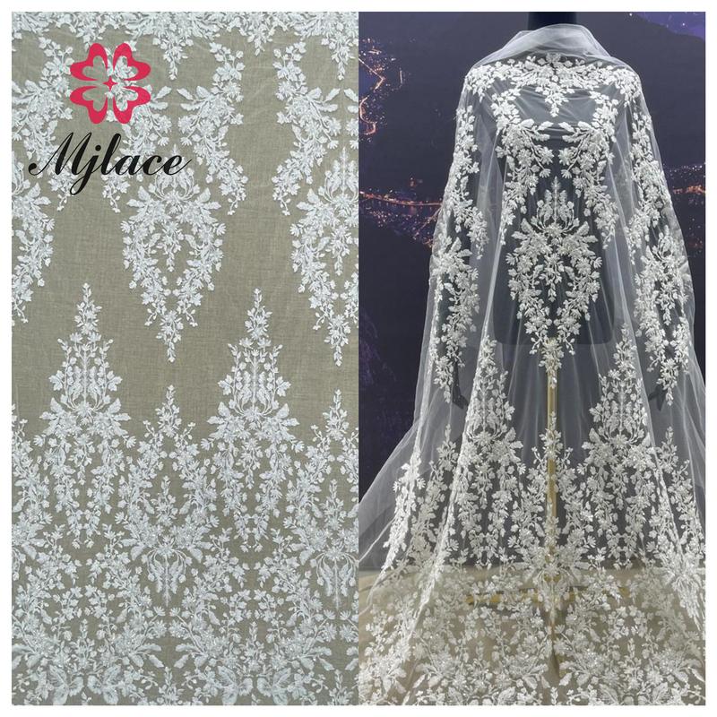 Eternal Blossom Beaded Bridal Lace