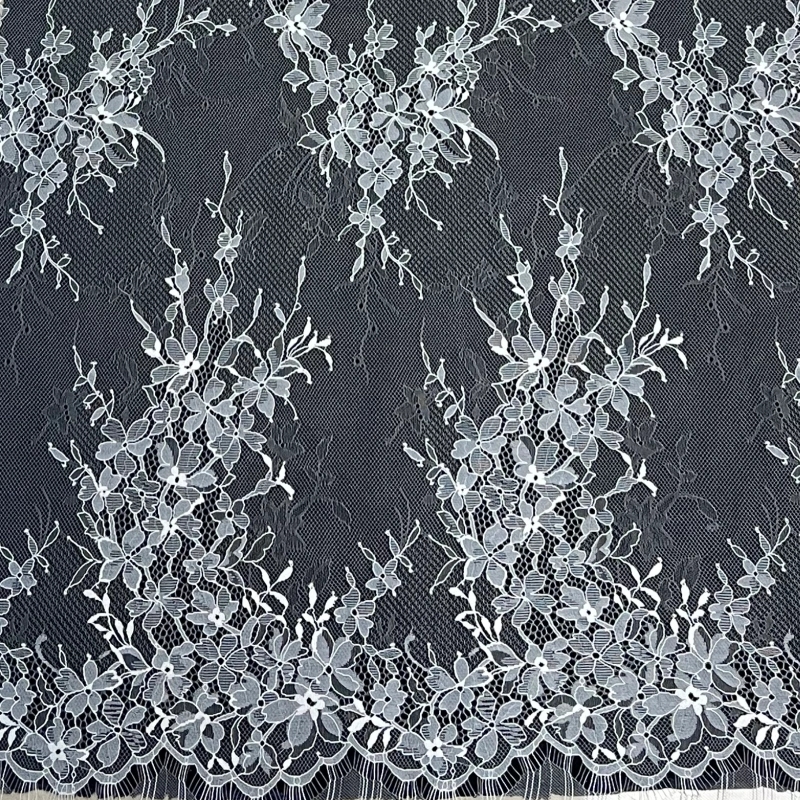 Extra wide lace, sheer lace fabric,Chantill Lace