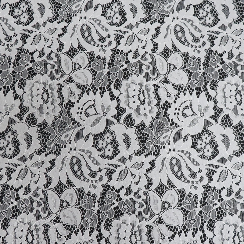Dense all-over geometric lace panel THB2052