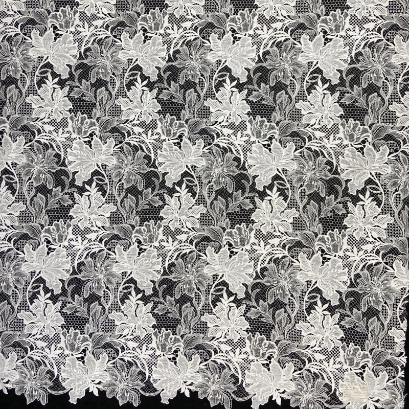 Renaissance Bloom: Dense Water-Soluble Lace